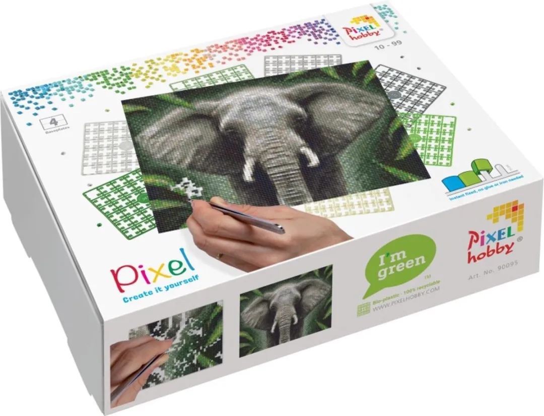 Pixelhobby Olifant 90095 Geschenkverpakking