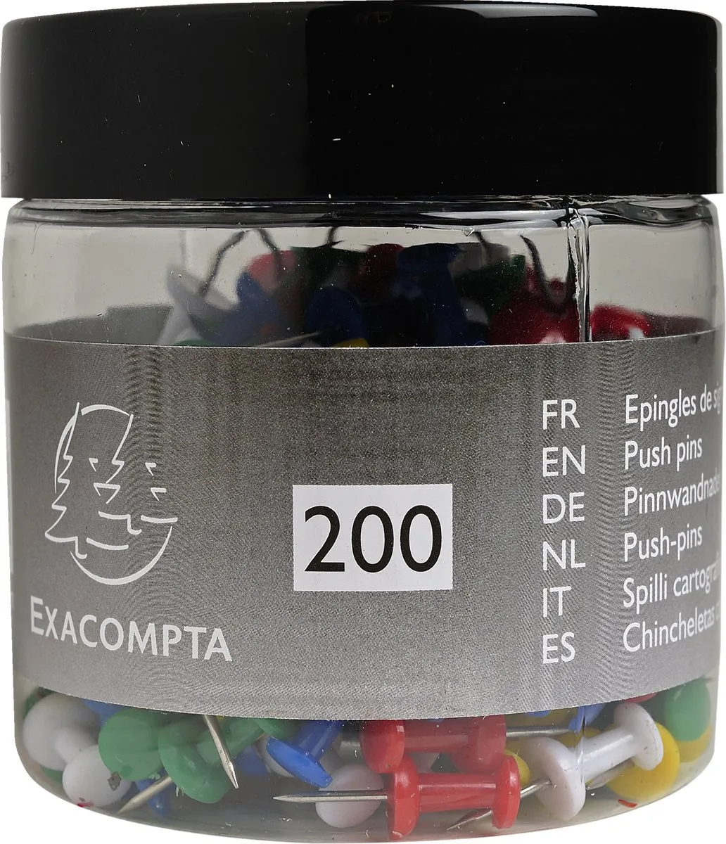 Exacompta Prikbordspelden Push Pins