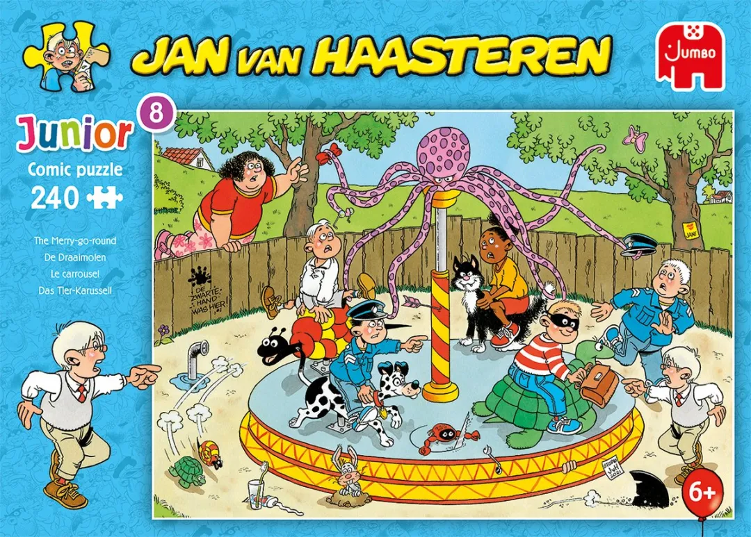 Jan van Haasteren Junior De Draaimolen Kinderpuzzel 240 Stuks - Meerkleurig