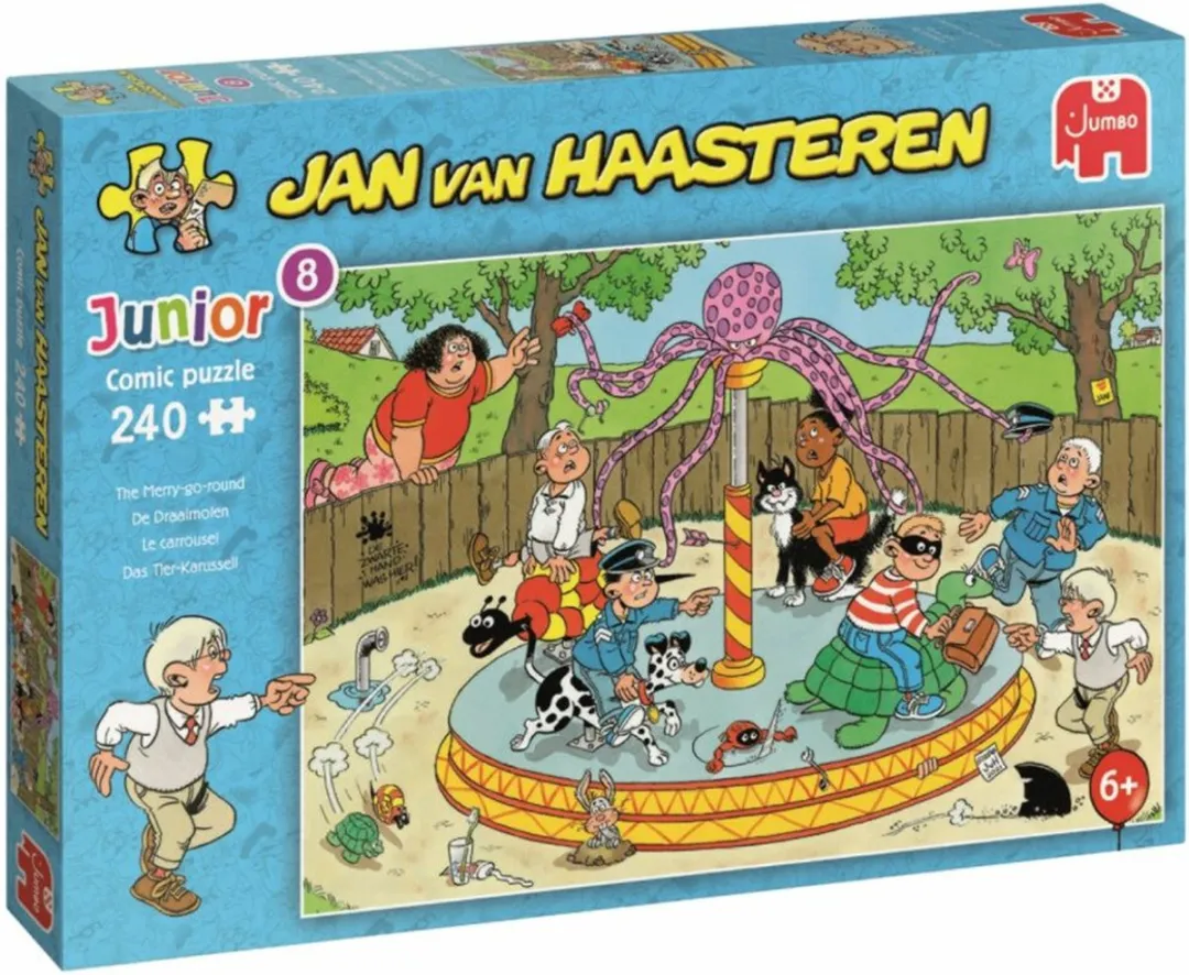 Jan van Haasteren Junior De Draaimolen Kinderpuzzel 240 Stuks