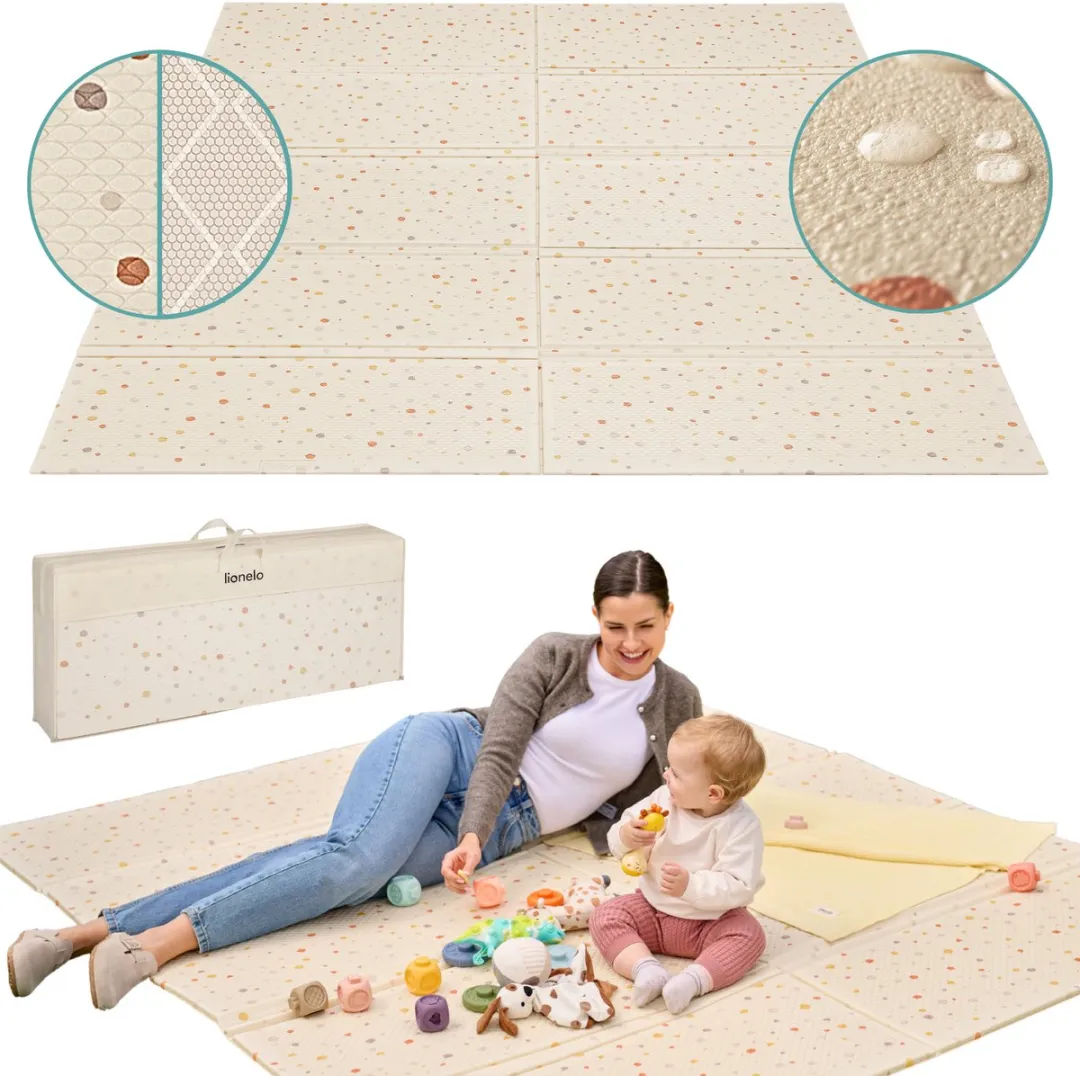Lionelo Zora Speelmat 180x200cm Beige