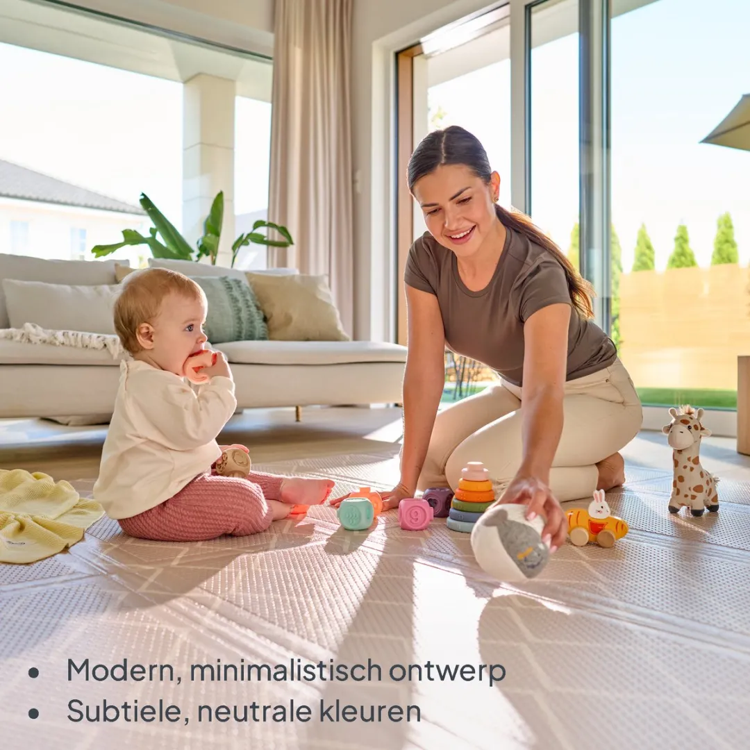Lionelo Zora Speelmat 180x200cm Beige
