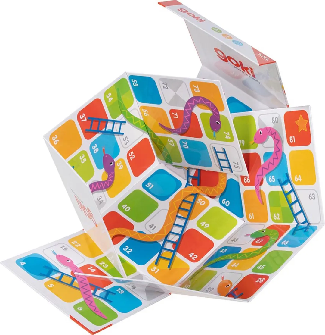 Goki Slangen & Ladders XXL GK56636 - 4+ Spelers
