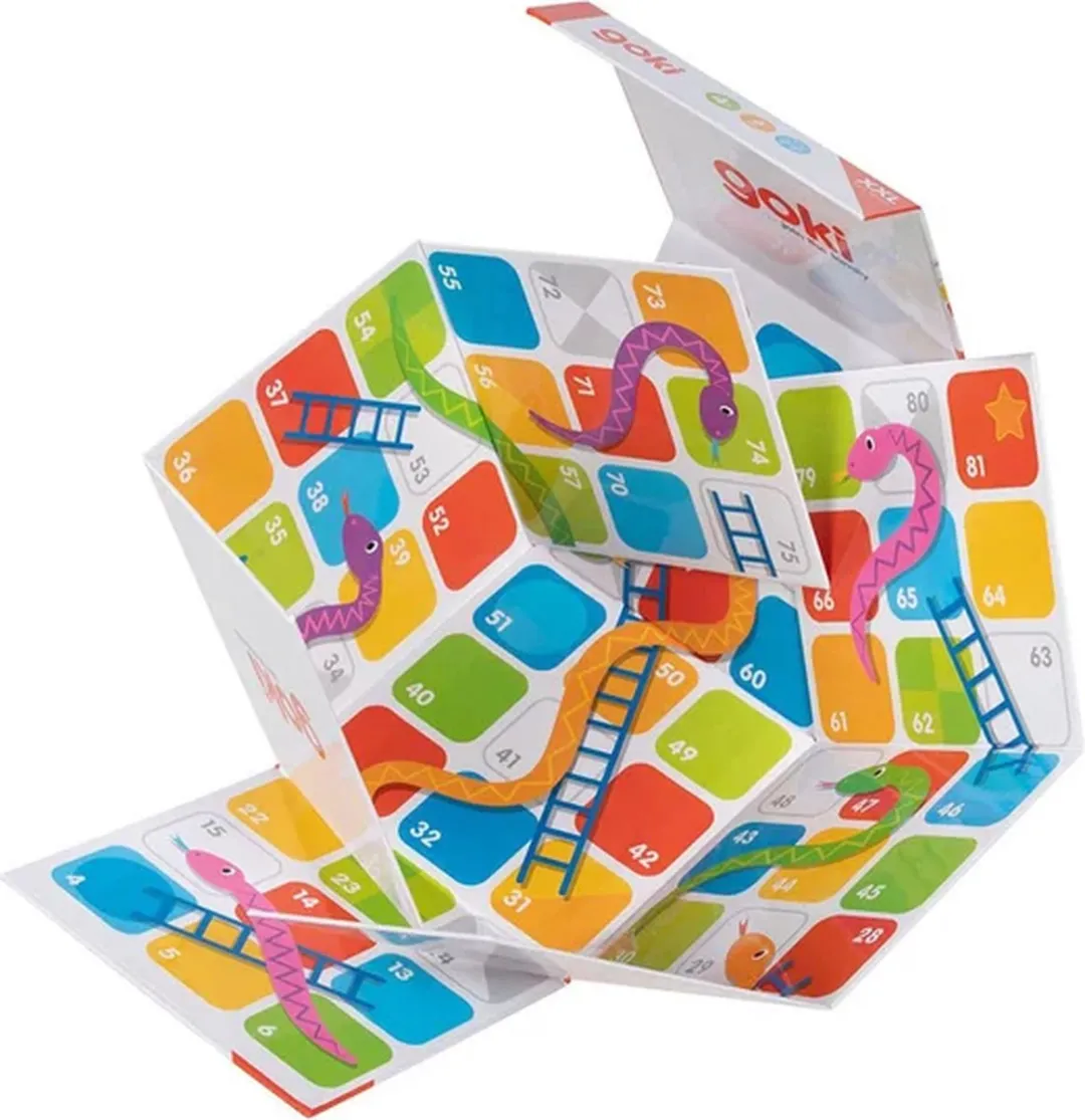Goki Slangen & Ladders XXL GK56636 - 4+ Spelers