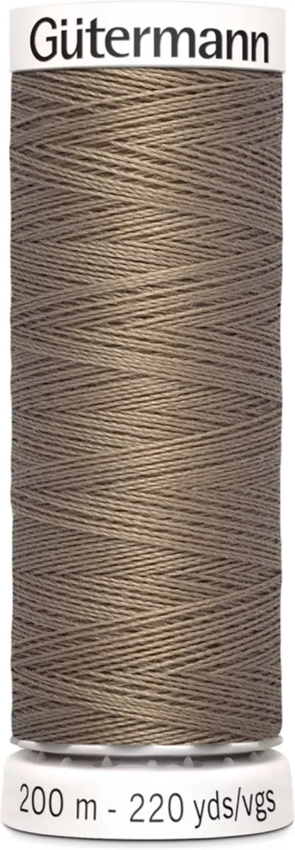 Gutermann Polyester Naaigaren 200m - Bruin