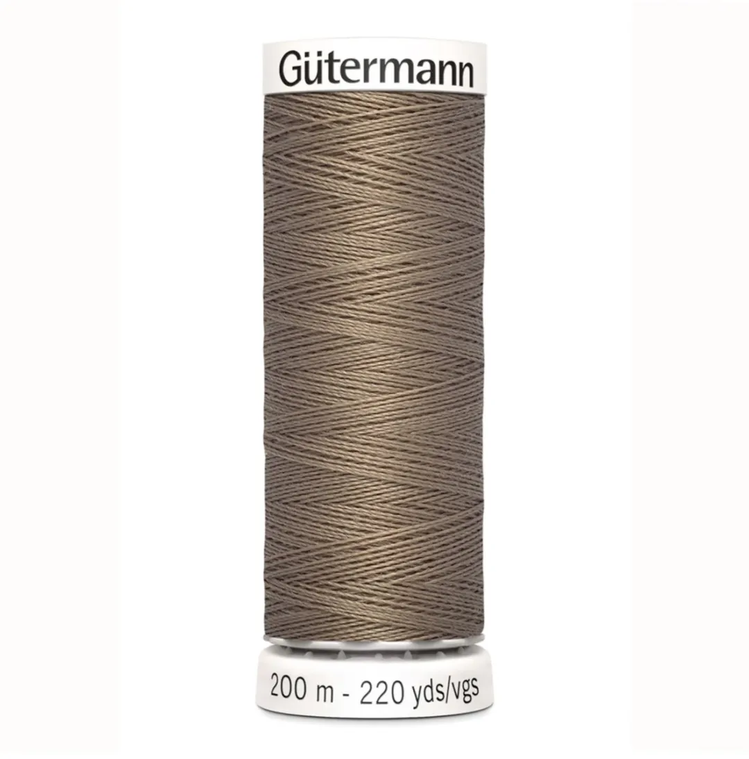 Gutermann Polyester Naaigaren 200m - Bruin