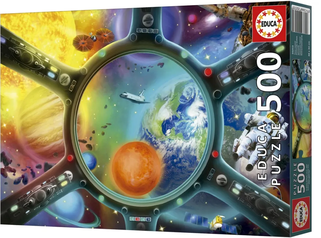 Educa Ruimtewandeling Puzzel 500 Stuks Multicolor