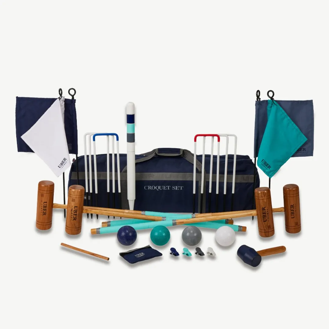 Ubergames Croquet Set 4-persoons