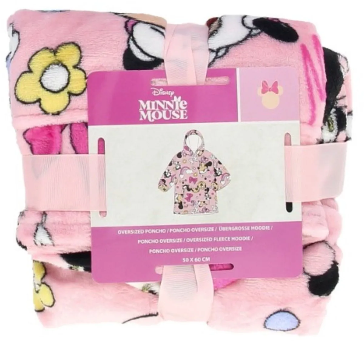 Disney Minnie Mouse Hoodiedeken - Roze