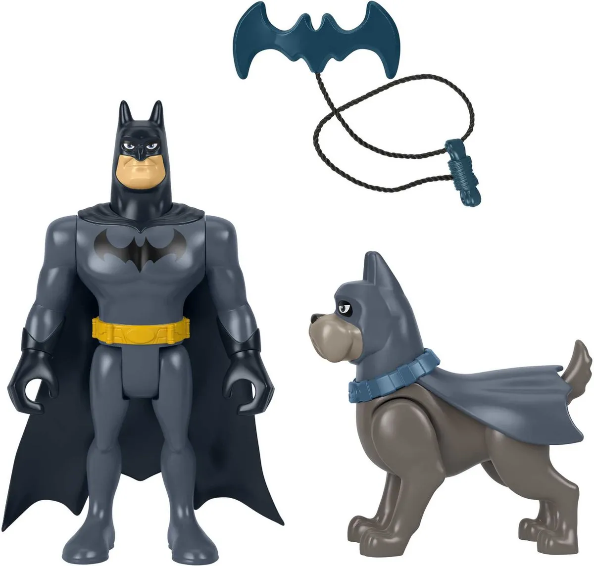 Fisher-Price DC League Batman & Ace Actiefiguren - 2 Stuks - afbeelding 6 van 6