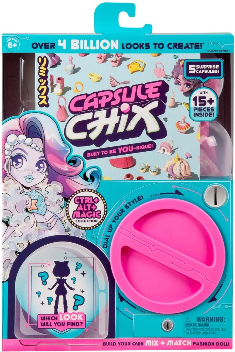 Moose Toys Capsule Chix Magic Collection Fashionpop - Assorti