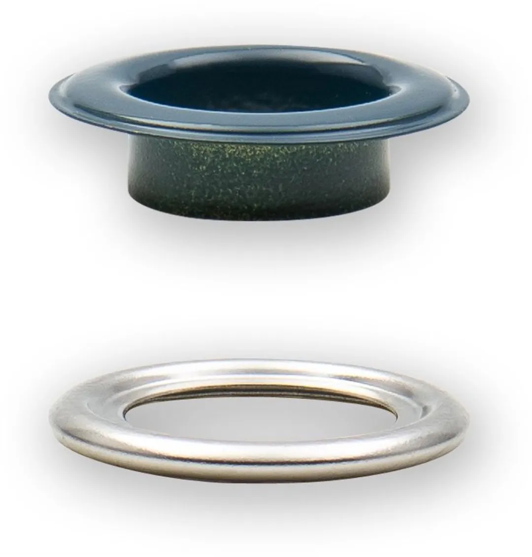 Prym Ringen met schijven 14mm Marineblauw - 15 Stuks