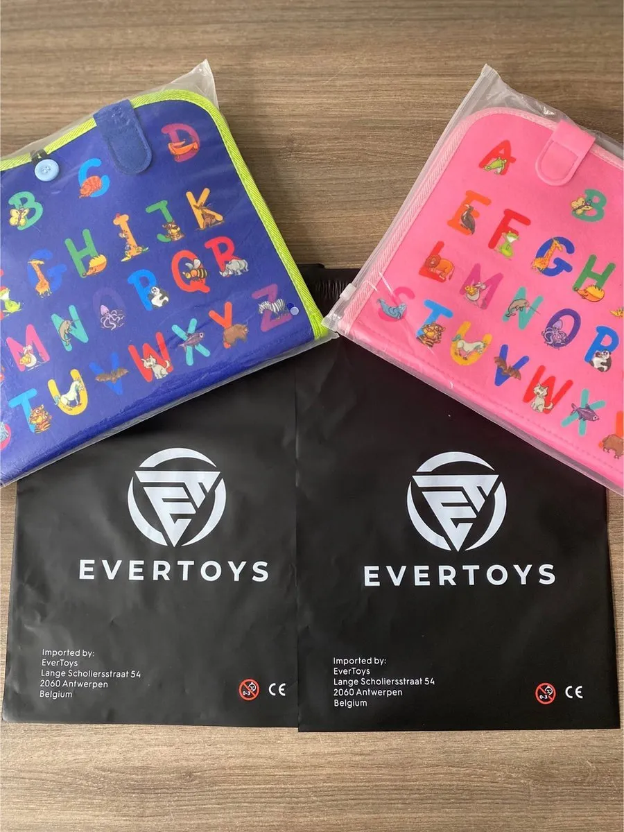 EverToys Busy Board - 4-delig - Appelblauw - afbeelding 6 van 6