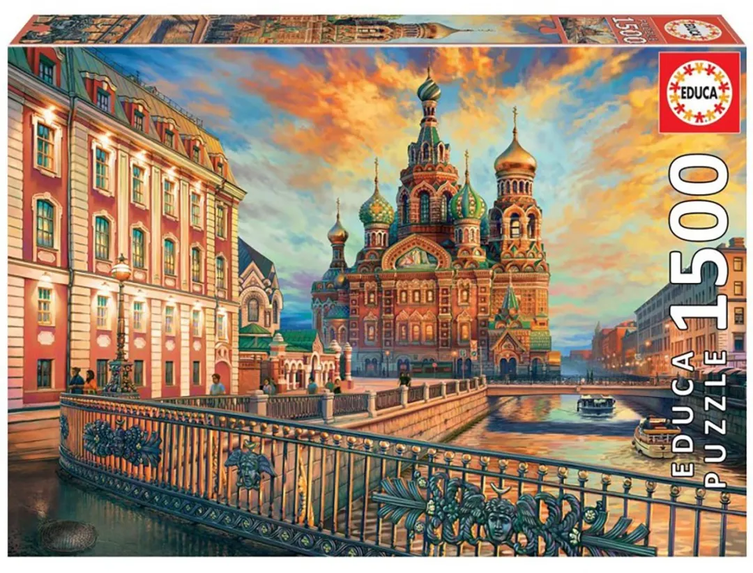 Educa Sint-Petersburg Legpuzzel 1500 Stuks - Multikleur