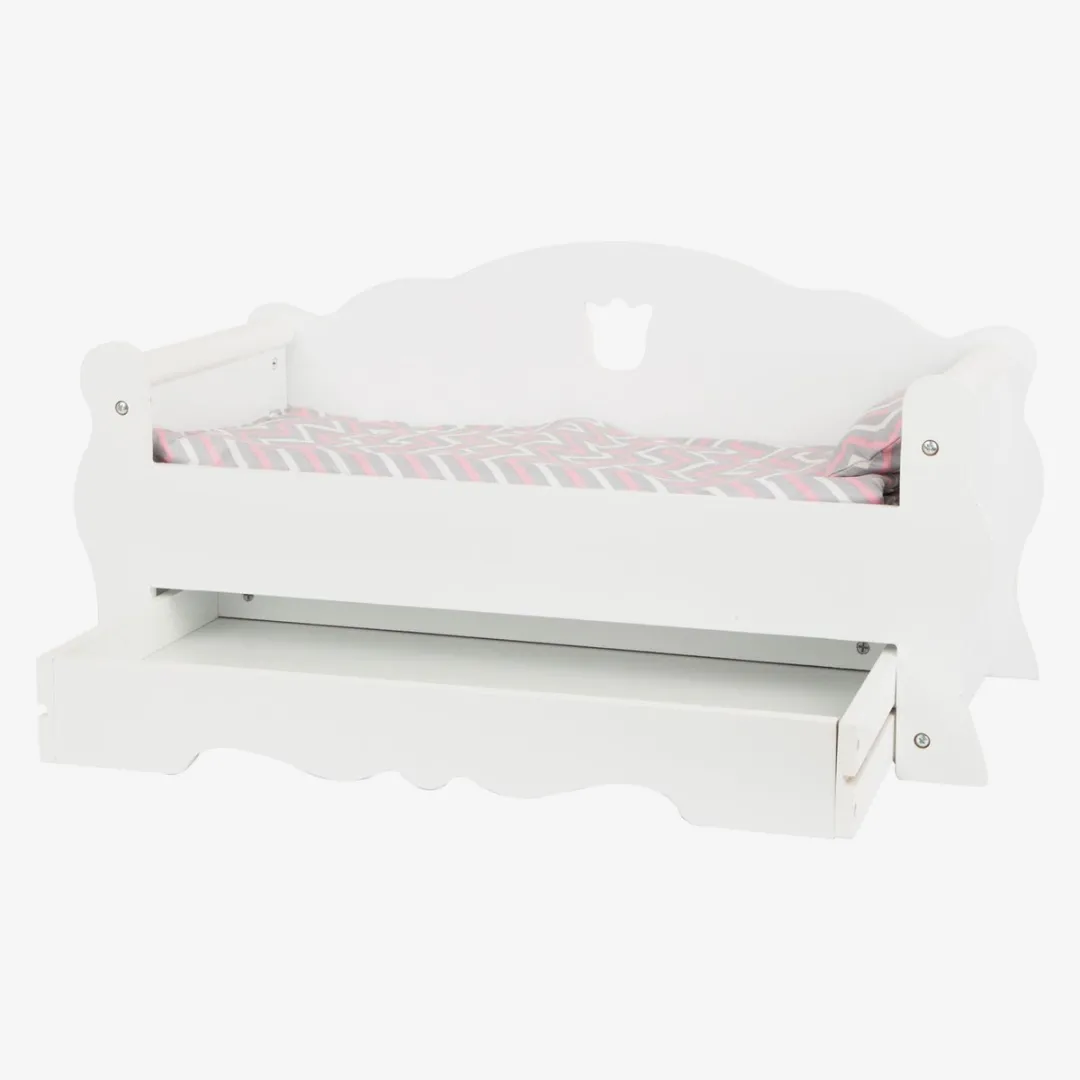 Small Foot Doll's Day Bed 5410407 - Wit