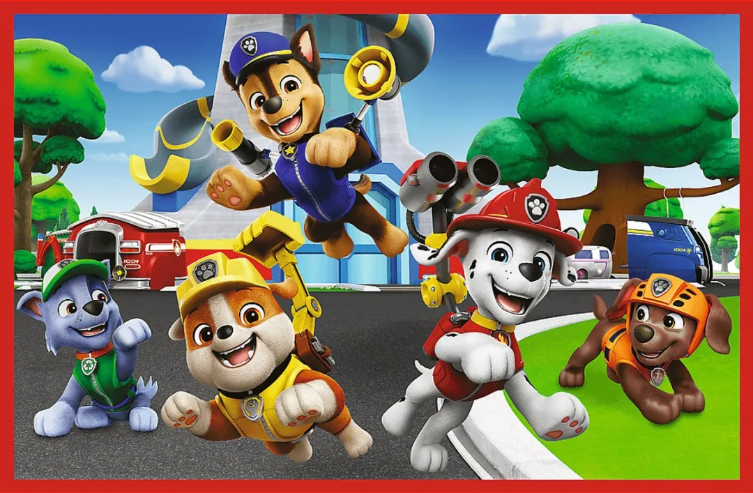 Trefl Paw Patrol Doggy Day of Fun 2x24 Puzzels - Meerkleurig