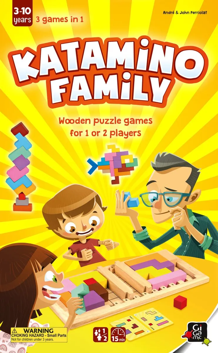 Gigamic Katamino Family Tweespelers Puzzelspel - 2 Spelers - afbeelding 6 van 6