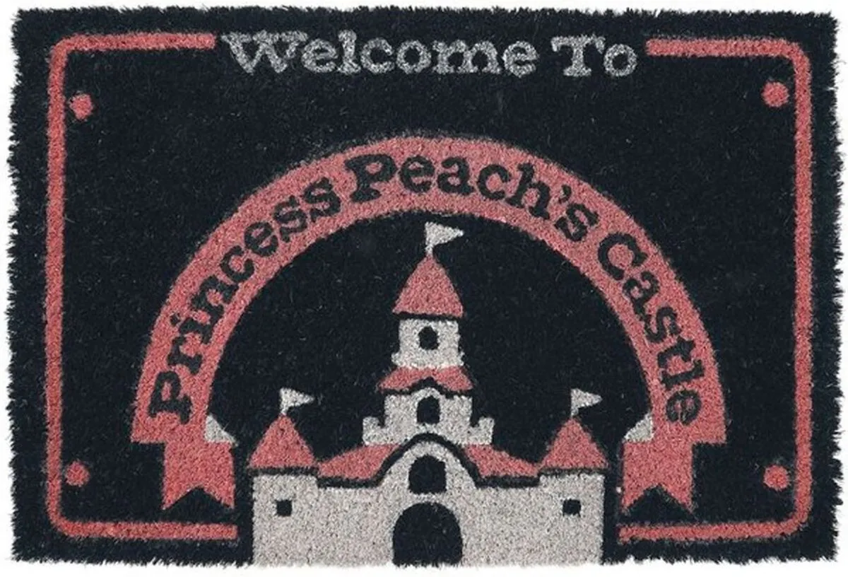 Nintendo Super Mario Peach's Castle Deurmat