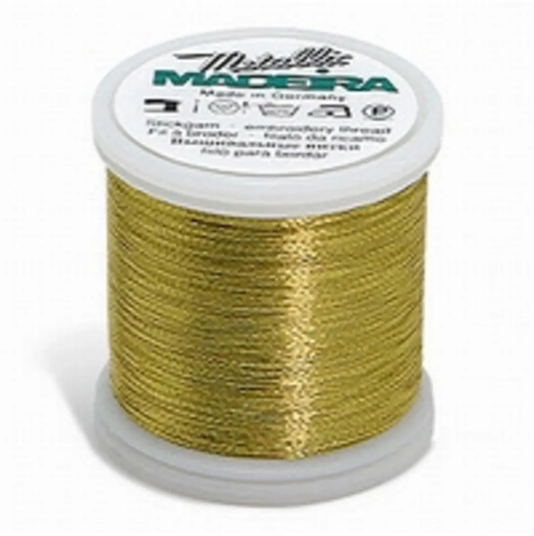 Madeira Metallic 40 200m Goud