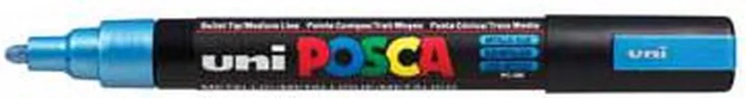 Posca Uni PC-5M Blauwe Metaal Paintmarkers