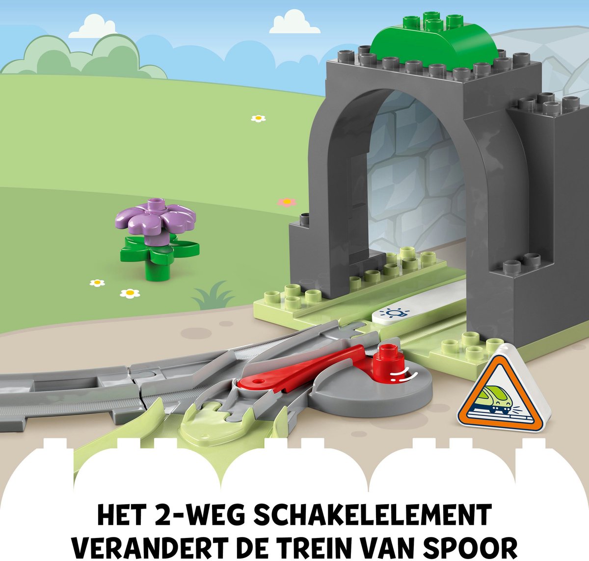 LEGO DUPLO - Stad Treintunnel en rails uitbreidingsset - 10425