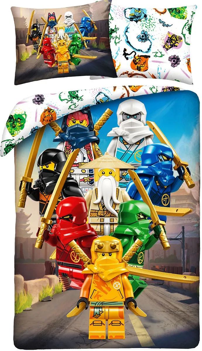 LEGO Ninjago Dekbedovertrek 140x200cm
