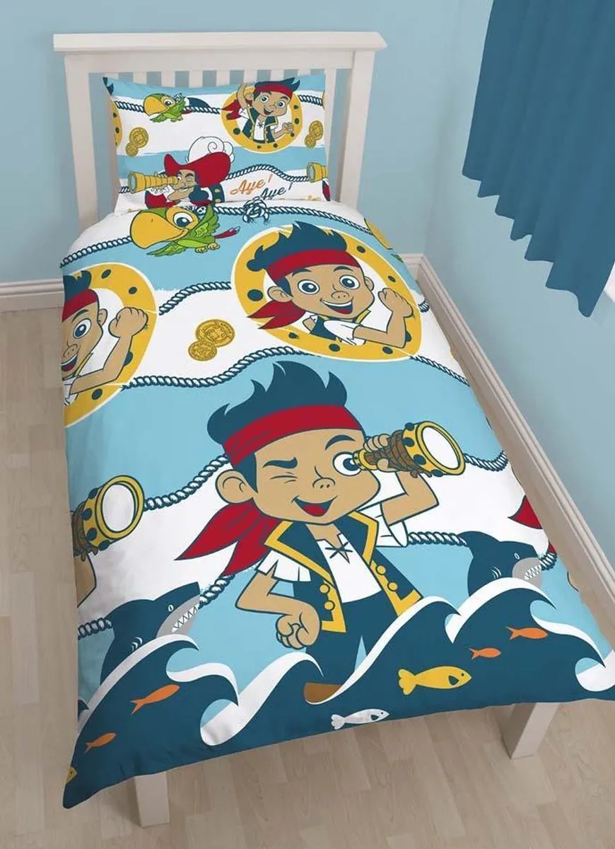 Disney Jake & Nooitgedachtland Dekbedovertrek