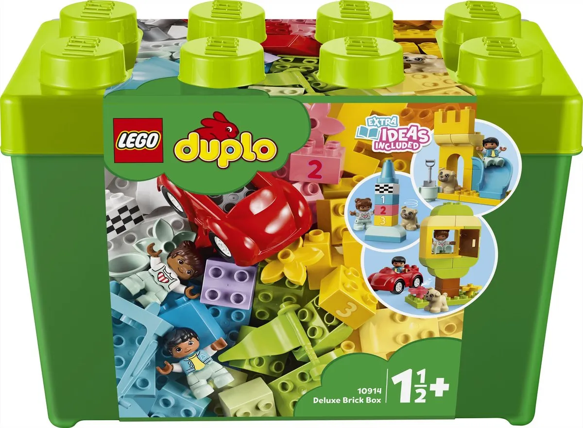LEGO DUPLO 10914 Opbergdoos - 85 Stukken - Meerkleurig - afbeelding 6 van 6