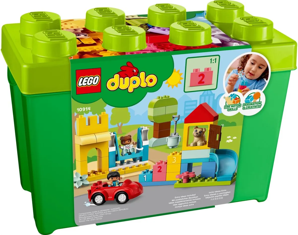 LEGO DUPLO 10914 Opbergdoos - 85 Stukken - Meerkleurig