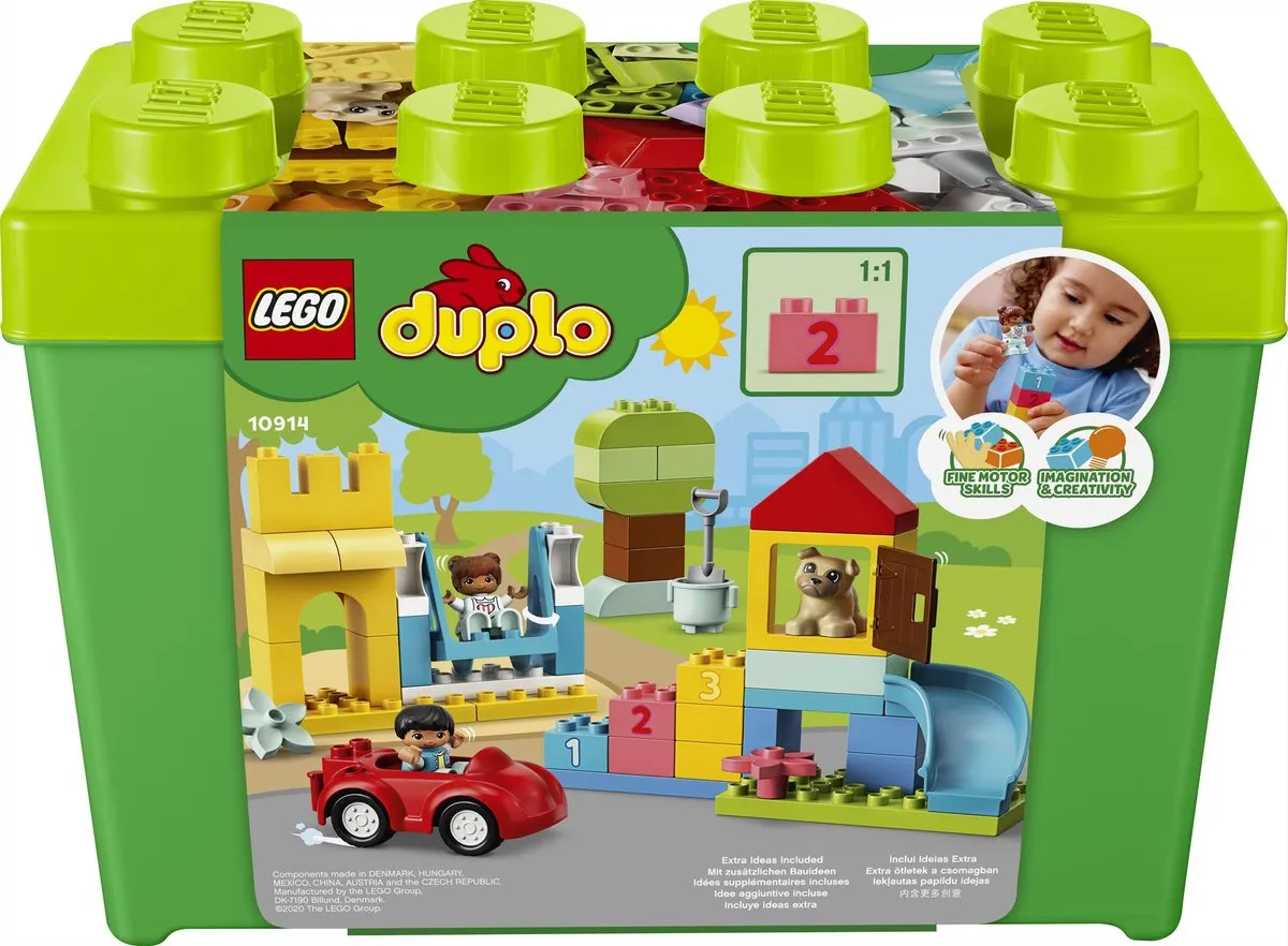 LEGO DUPLO 10914 Opbergdoos - 85 Stukken - Meerkleurig
