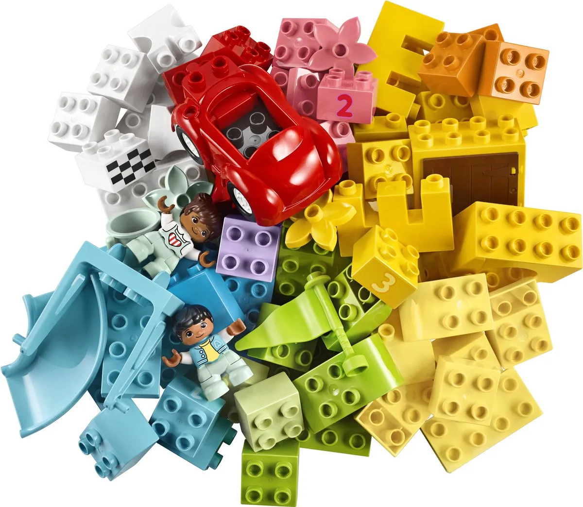 LEGO DUPLO 10914 Opbergdoos - 85 Stukken - Meerkleurig