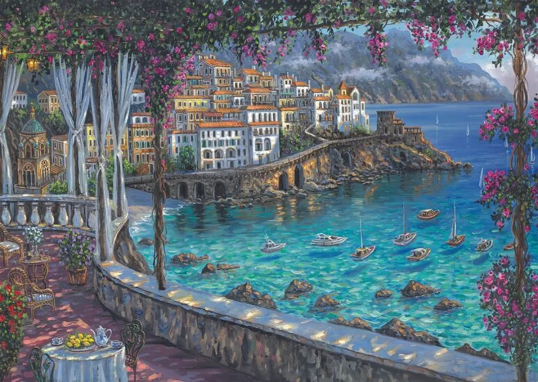 Schmidt Spiele Robert Finale Amalfi Kust Puzzel - 1000 Stukjes