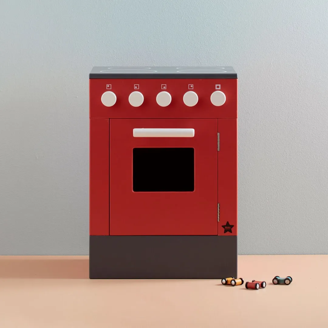 Kids Concept Houten Oven Bistro - Rood