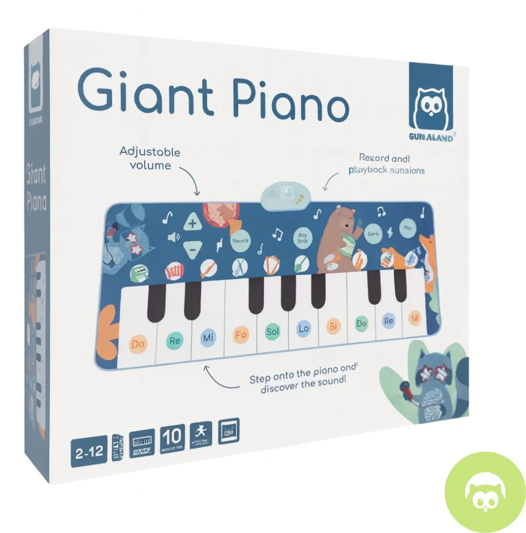 Eurekakids Giant Piano Vloerpiano 150cm