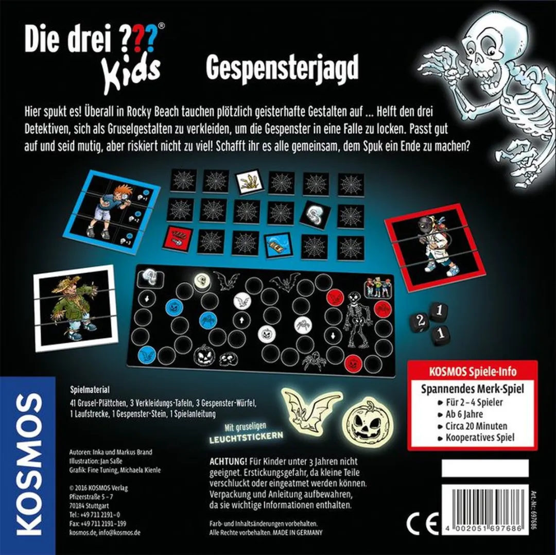 Kosmos Memory Bordspel - 2-4 Spelers