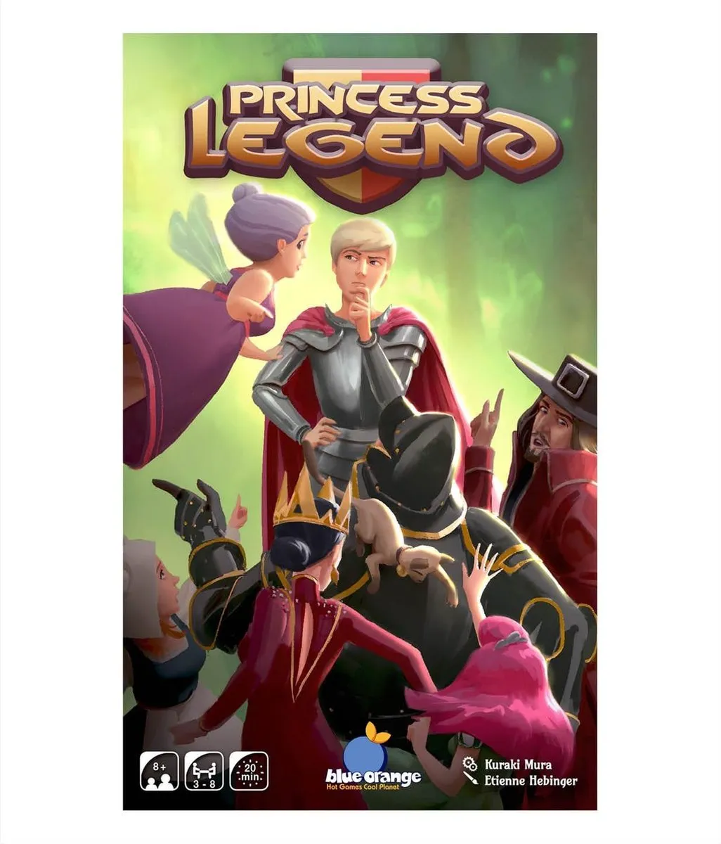Geronimo Games Princess Legend Behendigheidsspel 3-8 Spelers - 00669