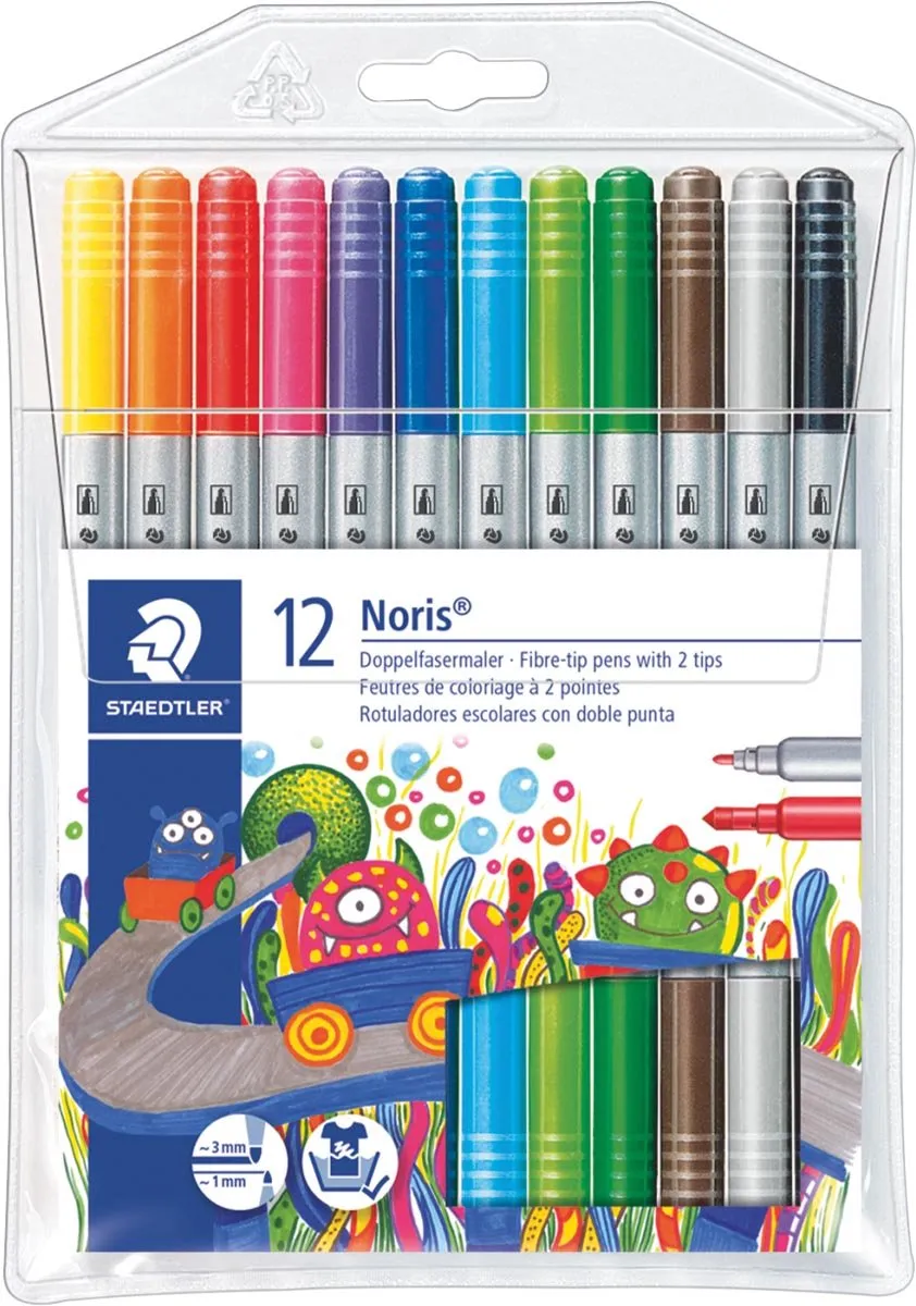 STAEDTLER Noris Club Viltstiften 12 Stuks