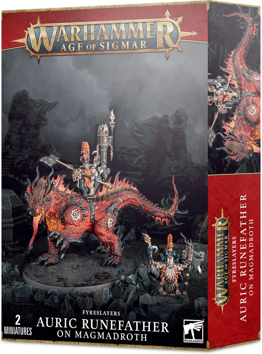 Games Workshop Fyreslayers Auric Runefather