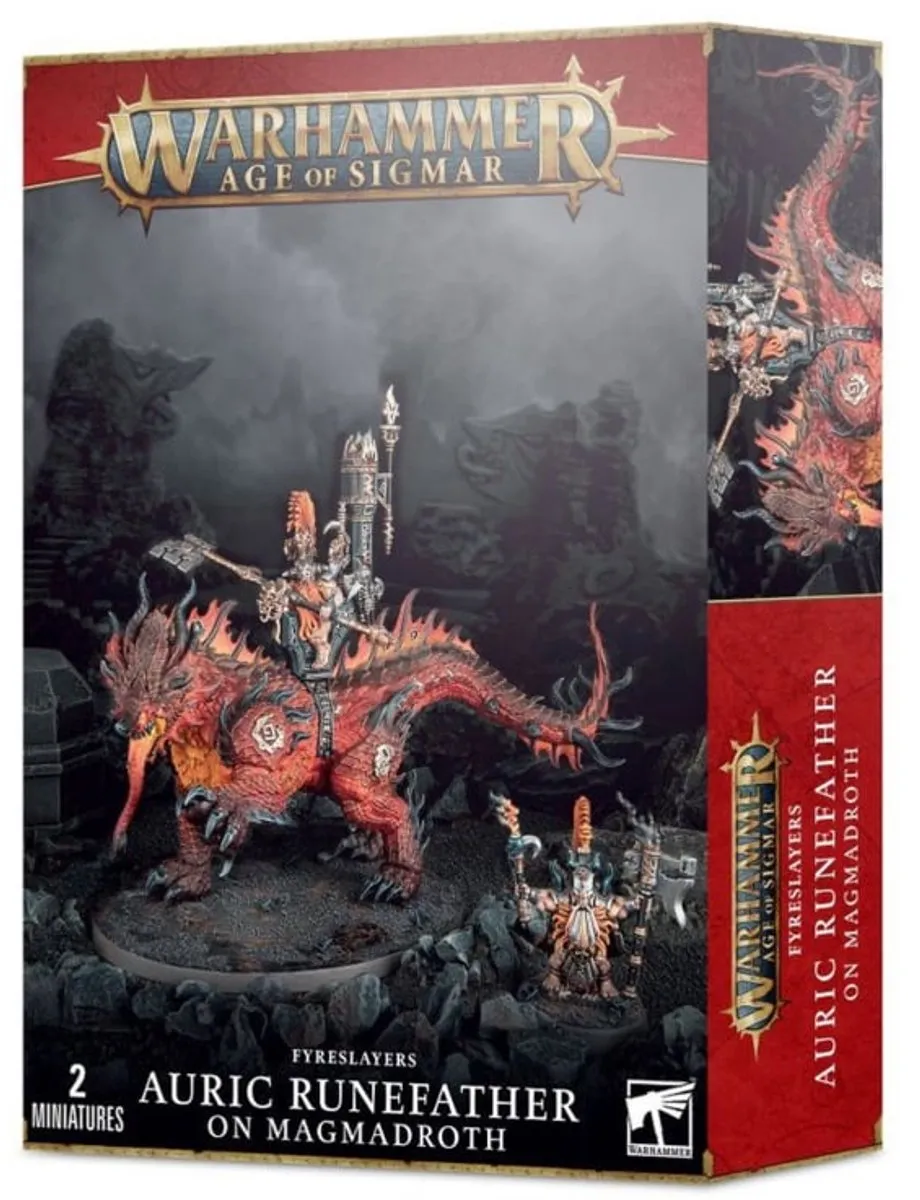 Games Workshop Fyreslayers Auric Runefather - 98 Onderdelen