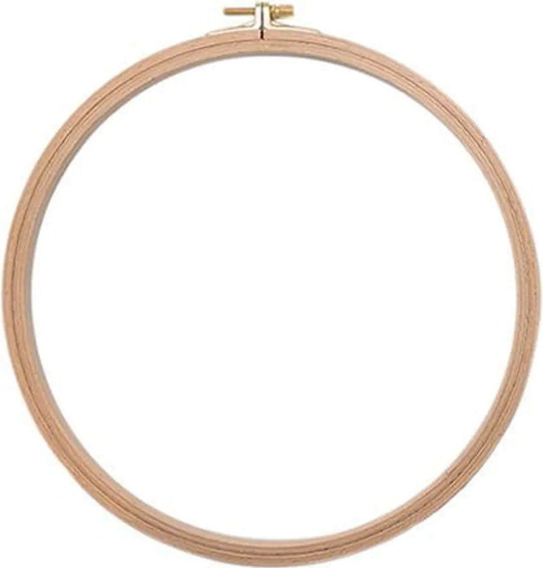 Prym Borduurring Hout 16cm - Bruin