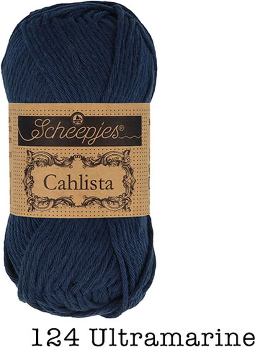 Scheepjes Cahlista Ultramarine - 124