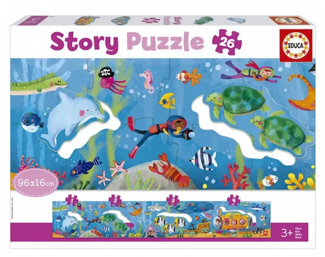 Educa Onderwaterwereld Puzzel 26 Stuks - ED18902