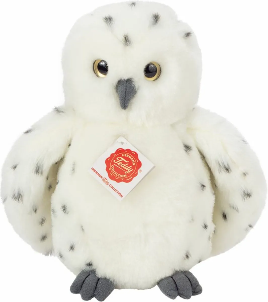 Teddy Hermann Knuffeldier Sneeuwuil Wit