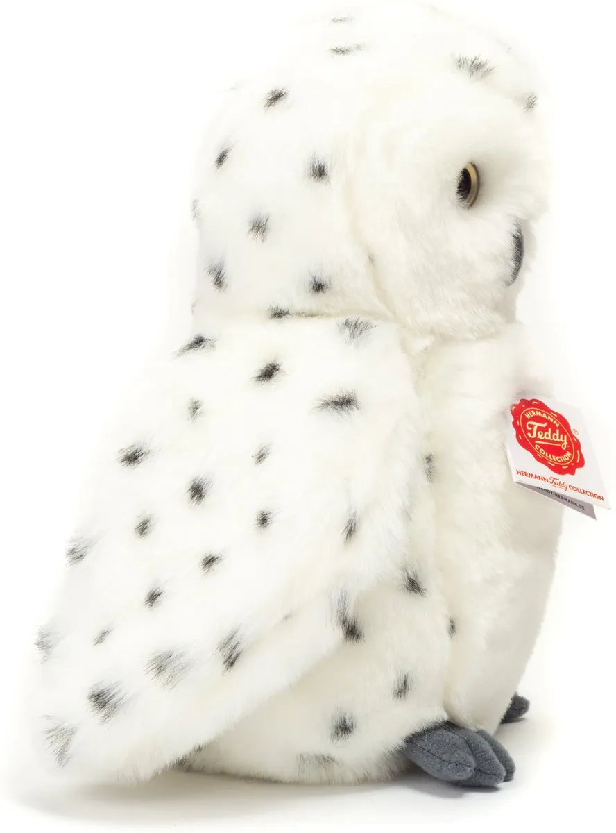 Teddy Hermann Knuffeldier Sneeuwuil Wit - 21 cm
