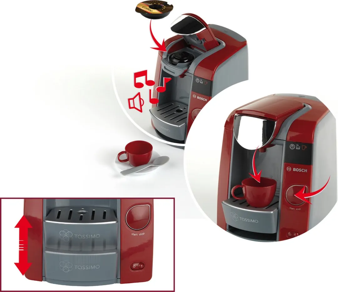Klein Toys Bosch Tassimo Koffiemachine - Multicolor
