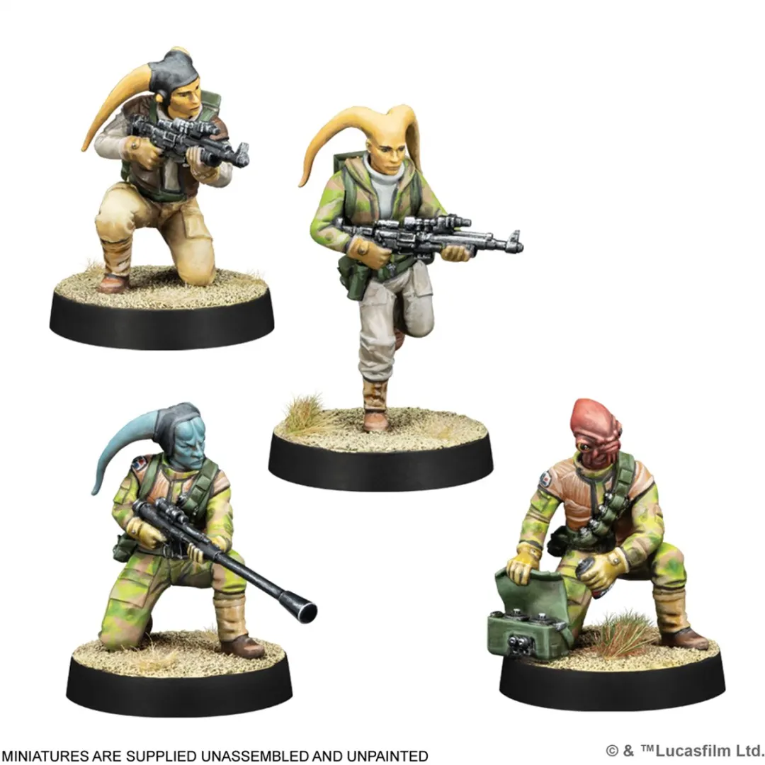 Atomic Mass Games Star Wars Legion Rebel Commandos SWQ16