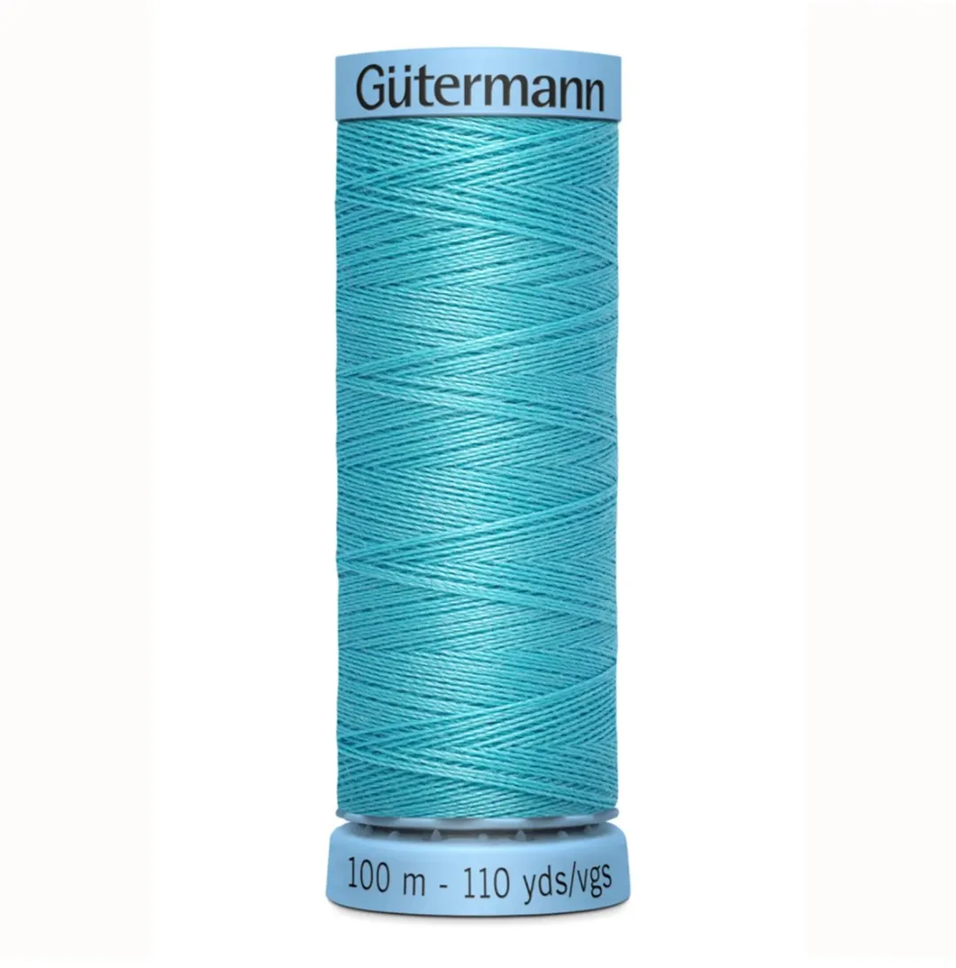 Gutermann Zijde Garen 100m - Zwart/Grijs/Wit