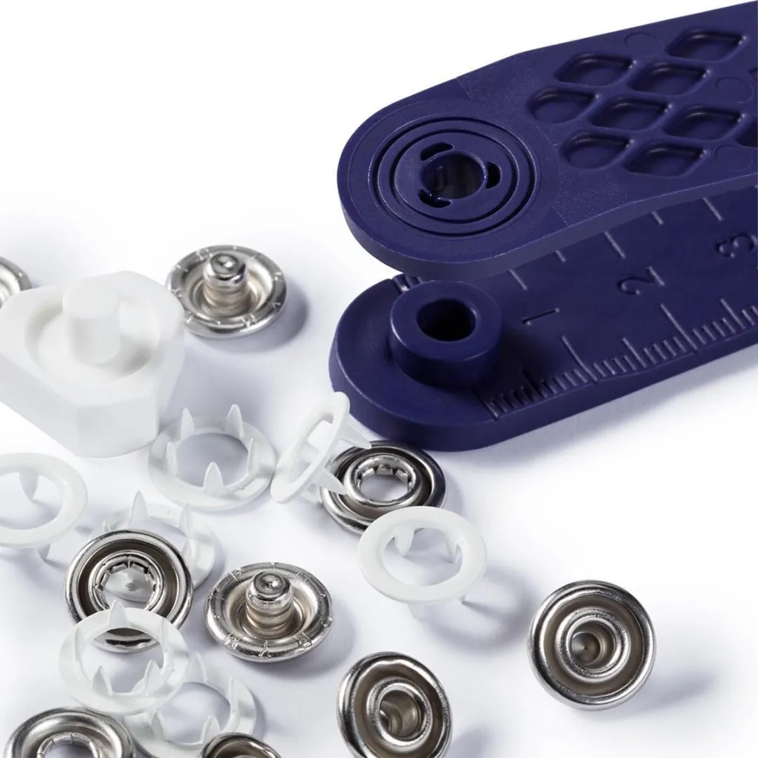 Prym Jersey Drukknopen 10mm - 10 Stuks Wit