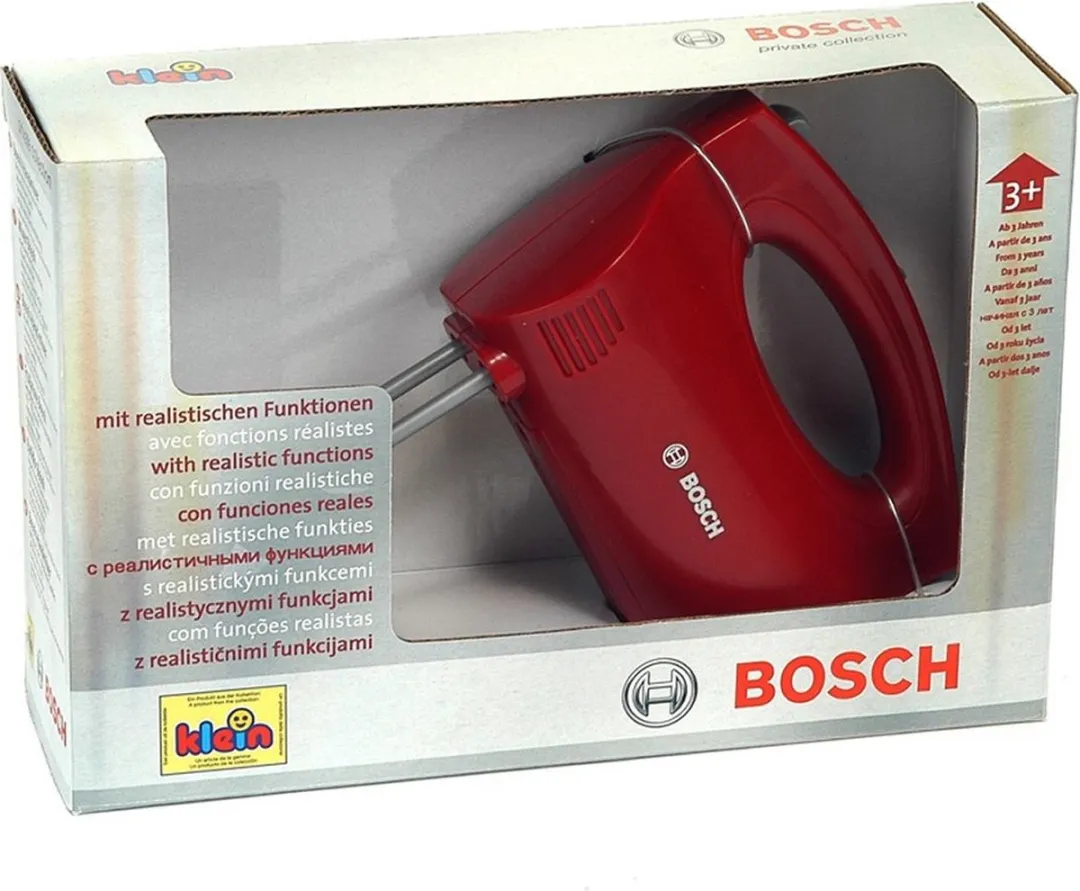 Klein Toys Bosch Speelgoedkeukenmachine - Rood - afbeelding 6 van 6