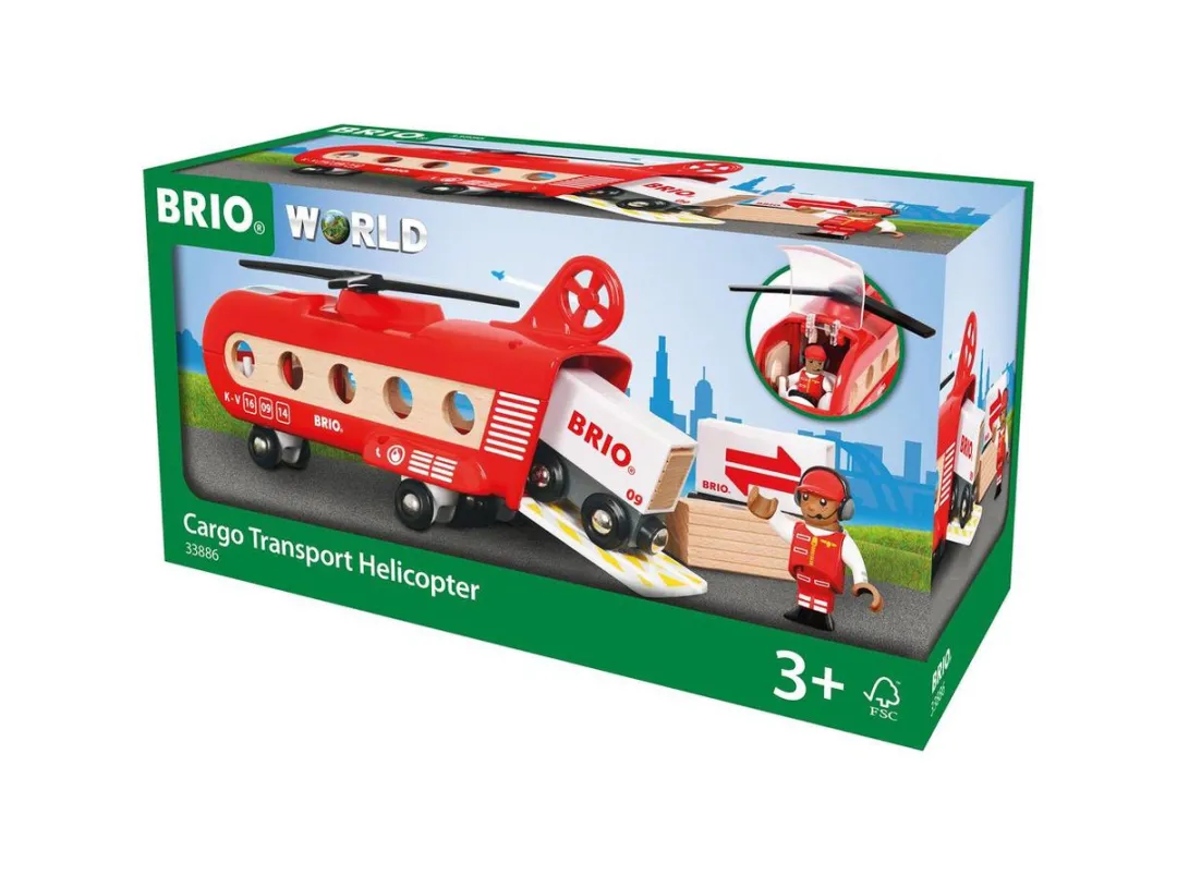 BRIO Vracht Transport Helikopter 33886